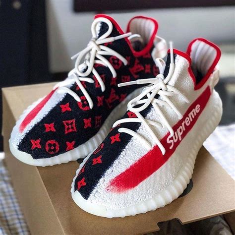 louis vuitton supreme yeezy for sale|supreme shoes Louis Vuitton.